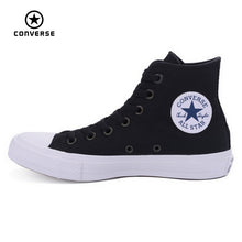 New Converse Chuck Taylor II All Star shoes unisex high sneakers canvas blue black color Skateboarding Shoes 150143C
