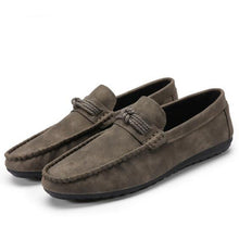Tangnest New Korean Style Summer Men Loafers Man Suede Fashion Doug Shoes Slip On Men Flats Shoes Driving Footwear XMR2183