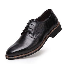 Tangnest High-Quality Men Shoes Fashion Split Leather Men Business Flats Casual Lace-Up Bullock Oxfords Shoes Man XMP367