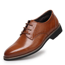 Tangnest High-Quality Men Shoes Fashion Split Leather Men Business Flats Casual Lace-Up Bullock Oxfords Shoes Man XMP367