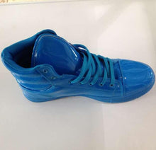 HEE GRAND New Arrival Lighted Candy Color High-top Shoes Men Fashion Unisex Shoes Flat Platform Shoes Couple Shoes XWB001