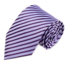 New Classic Striped Jacquard Woven 100% Silk Men's Tie Party Necktie 10Color