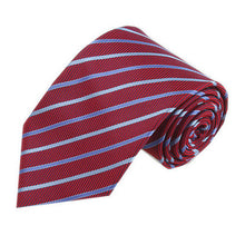 New Classic Striped Jacquard Woven 100% Silk Men's Tie Party Necktie 10Color