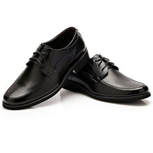 Tangnest New Men Dress Flats Fashion Round Toe Lace-Up Men Formal Shoes Black Casual Business Shoes Size 38~44 XMP615