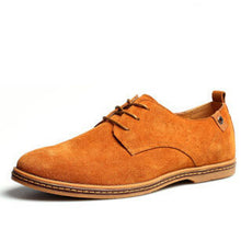 Tangnest Luxury Brand Men Oxfords Shoes New Men Lace Up Fur Flats Male Suede Leather Dress Shoes Man Big Size 38-48 XMR352