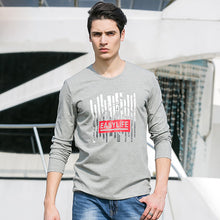 Pioneer Camp brand clothing T shirt men top quality 2017 Spring Autumn Men Long Sleeve Tshirt male Long-Sleeved T-Shirt