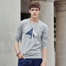 Pioneer Camp brand clothing T shirt men top quality 2017 Spring Autumn Men Long Sleeve Tshirt male Long-Sleeved T-Shirt