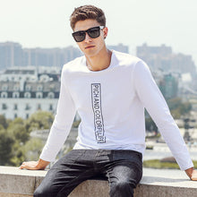 Pioneer Camp brand clothing T shirt men top quality 2017 Spring Autumn Men Long Sleeve Tshirt male Long-Sleeved T-Shirt