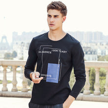 Pioneer Camp brand clothing T shirt men top quality 2017 Spring Autumn Men Long Sleeve Tshirt male Long-Sleeved T-Shirt