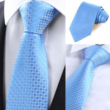 Factory Price! Casual Slim Men Ties Small Plaid Skinny Neck Party Wedding Tie Silk Necktie