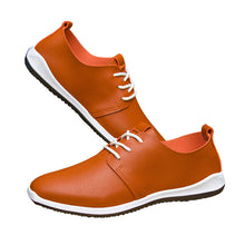 Tangnest Shoes PU Leather Man British Style Easy-match Round Toe Flats Solid Lace-up Spring Summer Driving Male Shoes XMR1956