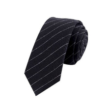 Men's Suit Tie Plaid Necktie Formal Business Bowtie Ties Cotton Skinny Slim Ties
