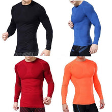 Men Compression Under Base Layer Tops Tights Long Sleeve T Shirts 6475