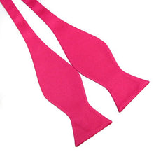 Men Bowties Solid Color Plain Silk Self Tie Bow Ties Multi-Colors