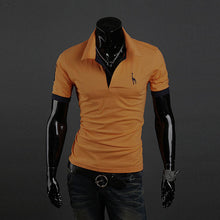 Men Casual T-Shirts Tops Tee V Neck Slim Fit Short Sleeve T-shirt