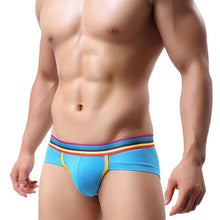 Fashion Briefs Men's Briefs Shorts Soft Modal Underwear Bulge Pouch Underpants 4 Colors Sheer Elastic Briefs