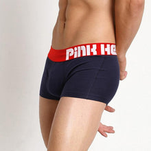 PINK HEROES Boxer Mens Underpants Knickers Sexy Shorts Underwear Breathable Men Cotton Pants