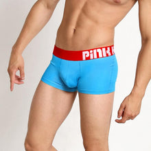 PINK HEROES Boxer Mens Underpants Knickers Sexy Shorts Underwear Breathable Men Cotton Pants