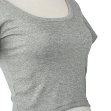 Summer Short Sleeves Sexy Women Basic Tees Short Tops Cropped shirt Classic White Black Gray Workout Tops crochet top