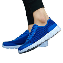 HEE GRAND Lovers Men Shoes Summer Lace Up Comfort Casual Shoes Man Breathable Mesh Light Flats Size Plus 35-46 XMR2106