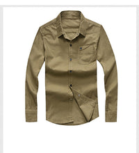 men shirt camisas hombre casual shirt military shirts full  sleeve  cotton high quality shirt men 56