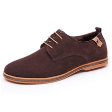 Tangnest Luxury Brand Men Oxfords Shoes New Men Lace Up Fur Flats Male Suede Leather Dress Shoes Man Big Size 38-48 XMR352