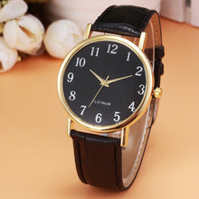 New Women's Watch Retro Design Leather Band Analog Alloy Quartz Wrist Watch High Quality Gift wristwatch