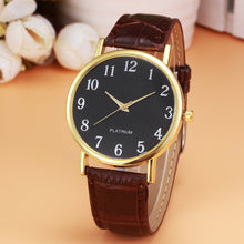 New Women's Watch Retro Design Leather Band Analog Alloy Quartz Wrist Watch High Quality Gift wristwatch