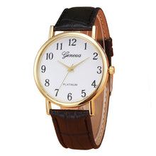 Men Watch Fashion Casual Faux Leather Mens Quartz Wristwatch Watches Man Relogio Masculino