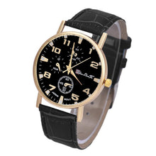 GENVIVIA Relojes Hombre Leather Band Analog Quartz Business Wrist Watch Wholesale Watches Lots Feature