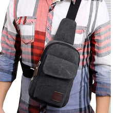 Men Backpack waist bag with strap Multifunction Leg Bag Canvas backpacks Fanny Pack Travel Rucksack