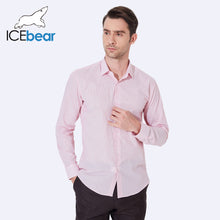 ICEbear Summer Classic Striped Anti-Wrinkle Shirt Men Business Formal Shirts Male Casual Shirts Comfortable Clothing CA100D