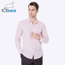 ICEbear Summer Classic Striped Anti-Wrinkle Shirt Men Business Formal Shirts Male Casual Shirts Comfortable Clothing CA100D