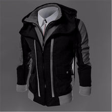 Autumn Casual Hoodies Men Sudaderas Hombre Leisure Full Zip Up Jacket Hoodie Sweatshirt Slim Fit Men Hoody Cardigan Size 3XL