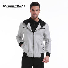 Autumn Winter Brand Men's Hoodies Thicken Fleece Warm Men Hooded Hoodie Sweatshirt Zip Up Slim Fit Casual Men Hoody Jackets Coat