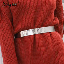 Simplee Fashion adjustable women belt cummerbunds Metal button buckle high quality waist belt Simple belts cummerbunds