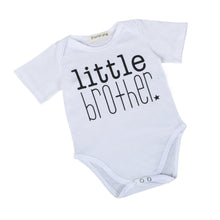 newborn baby clothes Infant Baby Cool Boys Short Sleeve Letter Print O-Neck comfortable Cotton Jumpsuit Clothes