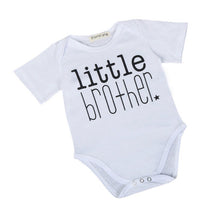 newborn baby clothes Infant Baby Cool Boys Short Sleeve Letter Print O-Neck comfortable Cotton Jumpsuit Clothes