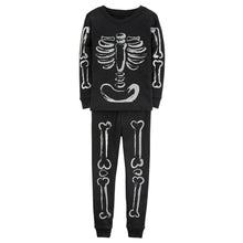 Novelty Children Clothing Kids Baby Girls Boys Bone Tkeletons Tops Shirt Pants 2PCS Outfits Set Clothes Two Piece Set