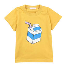 Boys Tees T shirt Children Clothing Kids Clothes Boys Summer Tops Cartoon Partern Cotton Baby Boy Short Sleeve T-shirts