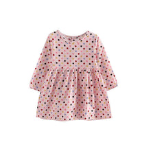 Autumn dress For Girl Long Sleeves Fashion Princess Girls Dresses Polka Dot Printed Kids Clothes Casual Baby Party Dress