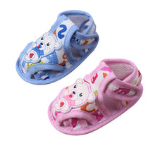 Lovely Baby Boy Girl Cotton Fabric Crib Shoes Infant Toddler Newborn Cartoon Elastic First Walkers Soft Slipper Crib Shoes