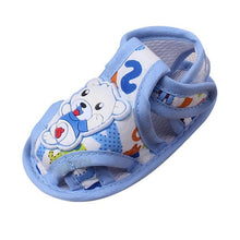 Lovely Baby Boy Girl Cotton Fabric Crib Shoes Infant Toddler Newborn Cartoon Elastic First Walkers Soft Slipper Crib Shoes