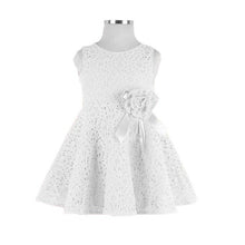 Sweet Girls Full Lace casual Floral Sleeveless Flower summer Dress Child Princess Party Prom girls flower Dress clothes for 2-7Y