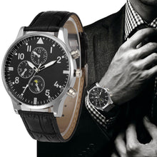Mens Quartz Watches Retro Design Leather Band Analog Alloy Business Wrist Watch relogio masculino de luxo