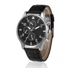 Mens Quartz Watches Retro Design Leather Band Analog Alloy Business Wrist Watch relogio masculino de luxo