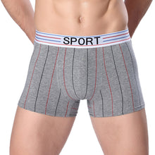 Fashion Mens Brief Cotton Strip Underwear Shorts Boxers Underpants