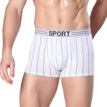 Fashion Mens Brief Cotton Strip Underwear Shorts Boxers Underpants