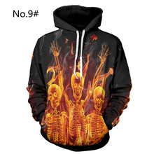 3D Hoodies Men Casual Hip Hop 3D Printed Hooded Hoodie Sweatshirt Men's Fashion Hoody Pullover Loose Baggy Tops Plus Size 2018