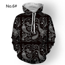 3D Hoodies Men Casual Hip Hop 3D Printed Hooded Hoodie Sweatshirt Men's Fashion Hoody Pullover Loose Baggy Tops Plus Size 2018